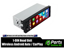 Load image into Gallery viewer, 6.86" 1-DIN CarPlay & Android Auto Multimedia Head Unit