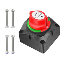 Load image into Gallery viewer, Dual Battery Disconnect Switch - 4 Position - 12V to 60V DC, 275A Continuous Current