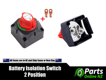 Load image into Gallery viewer, 2 Position Battery Master Switch - 12V to 48V DC, 300A Continuous Current