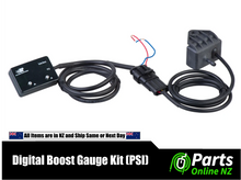 Load image into Gallery viewer, Digital Turbo Boost & Vacuum Gauge – Blue LED, -14 to 40 PSI (12 V Universal)