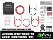Load image into Gallery viewer, Voltage Sensitive Relay (VSR) 12V 140A Dual Battery Kit