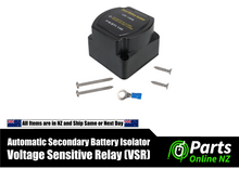 Load image into Gallery viewer, Battery Isolator for 12V 4WD Secondary Battery VSR Voltage Sensitive Relay