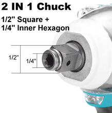 Load image into Gallery viewer, 1/2" Impact Wrench - Compatible with Makita 18v Batteries