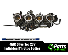 Load image into Gallery viewer, 4AGE Silvertop 20V (42mm) Individual Throttle Bodies ITBS - A GRADE