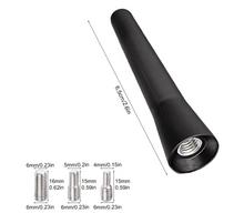 Load image into Gallery viewer, Mini Car Antenna - 6.5cm Universal Short Aerial with Screws