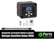 Load image into Gallery viewer, Adjustable Secondary Battery Isolator Relay for 12V 4WD VSR