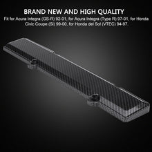 Load image into Gallery viewer, B16 B18 VTEC SPARK PLUG VALLEY COVER For Honda Carbon Fiber look/style