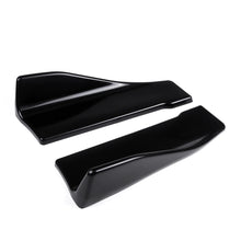 Load image into Gallery viewer, Universal Aero Rear Bumper Lip / Winglets / Side Skirt Extension Winglet (34cm)