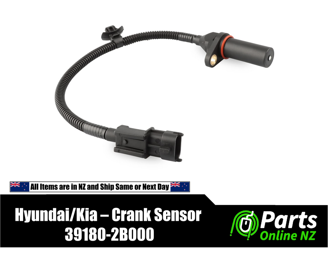 Crankshaft Position Sensor 39180-2B000 for Hyundai and Kia Models (1.6L, 1.8L, 2.0L Engines)