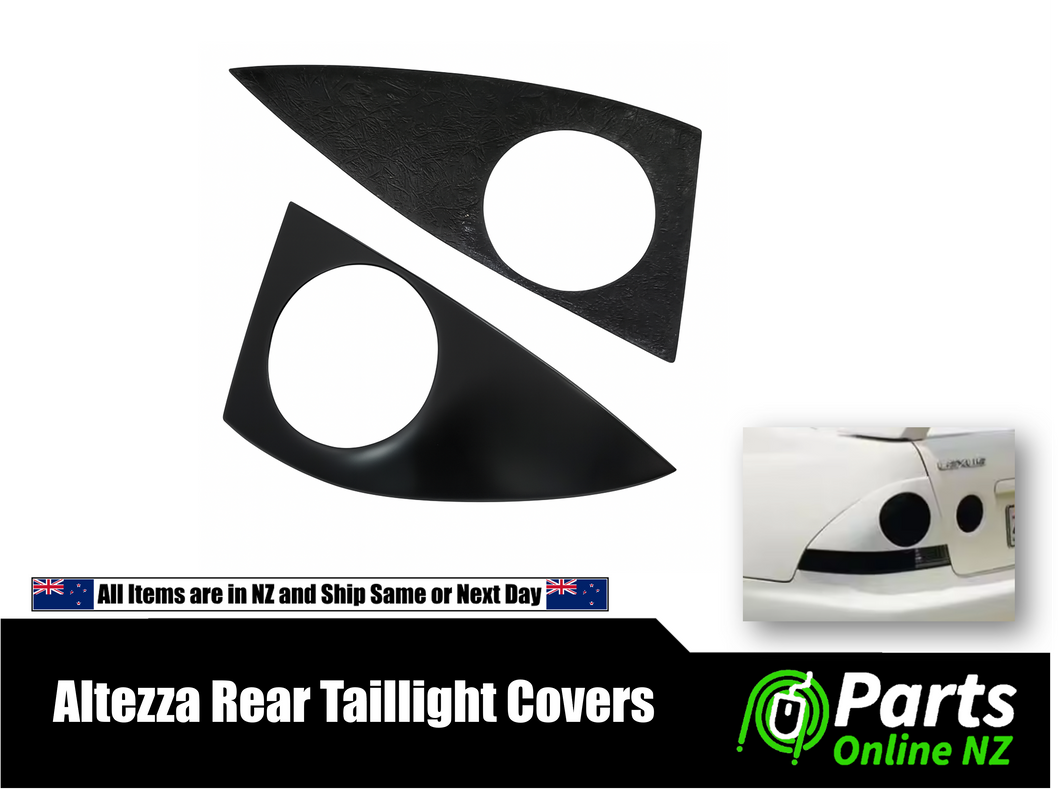 Carbon Fibre Rear-Light Covers/Eyebrows – Toyota Altezza / Lexus IS200 (1998-2004)