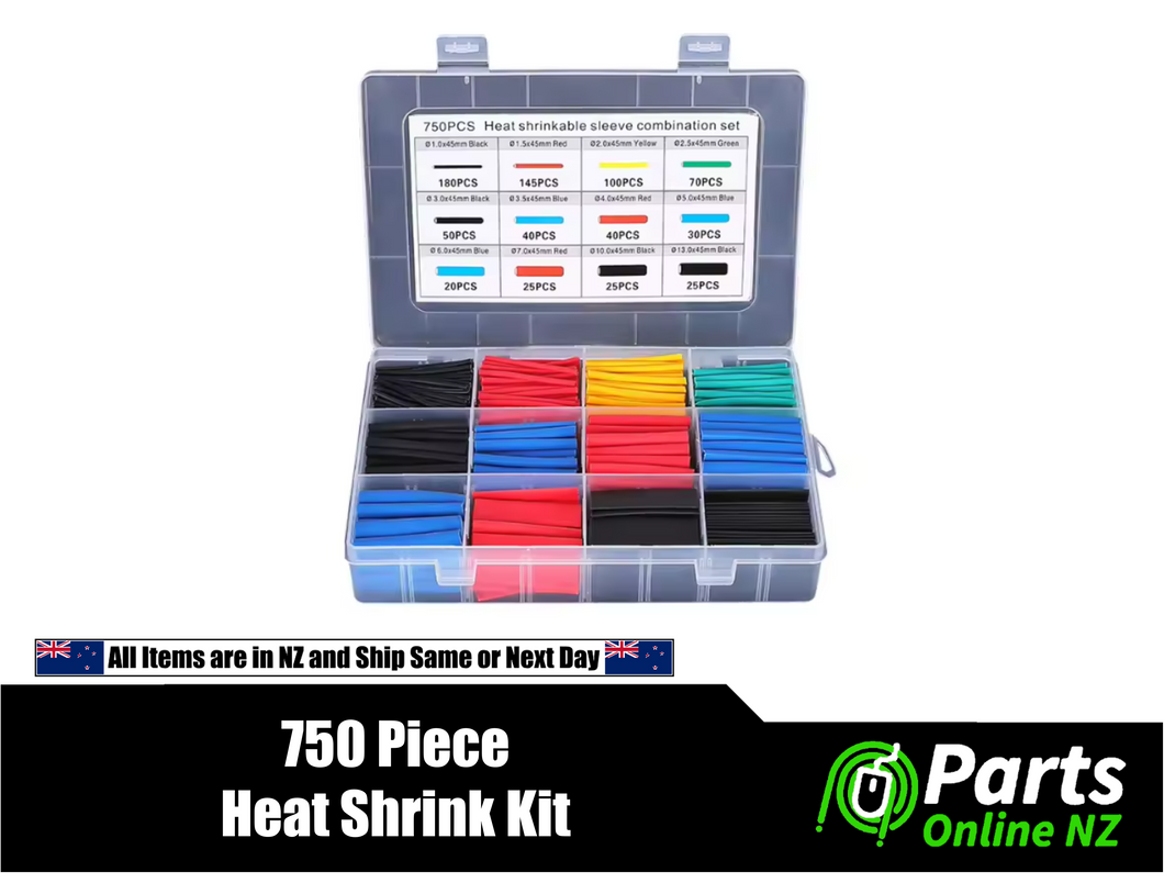 Heat-Shrink Tubing Kit – 750pcs Heat Shrink Tube Set