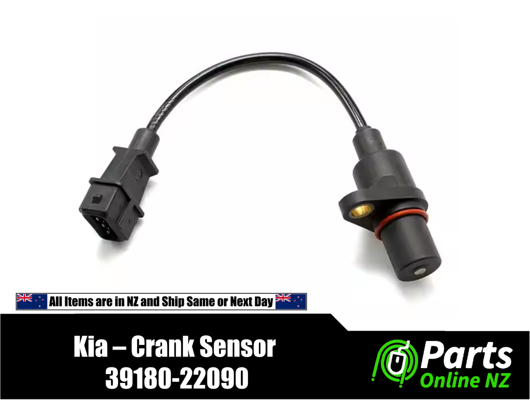 Crankshaft Position Sensor for Hyundai Accent, Elantra, Tiburon, Kia Rio (OEM: 39180-23000, 39180-26900)