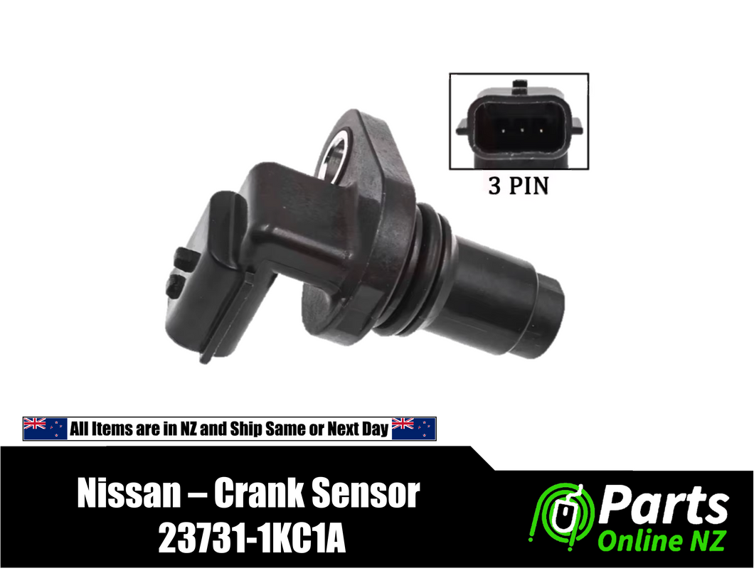 Crankshaft Position Sensor 23731-1KC1A for Nissan X-Trail, Juke, Micra, and Note (1.2L & 1.6L Engines, 2010–2019)