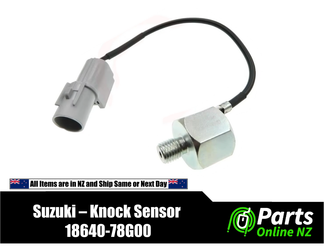 Ignition Knock Sensor for Suzuki and Chevrolet Vehicles (OEM: 18640-78G00, 18640-52D00)