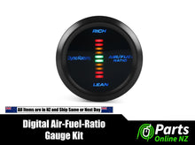 Load image into Gallery viewer, Digital AFR Air Fuel Ratio Gauge and Sensor Kit 52MM 2&quot;

