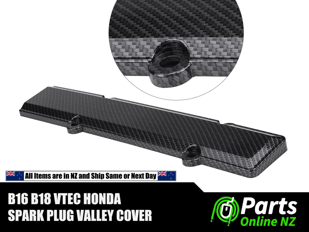 B16 B18 VTEC SPARK PLUG VALLEY COVER For Honda Carbon Fiber look/style
