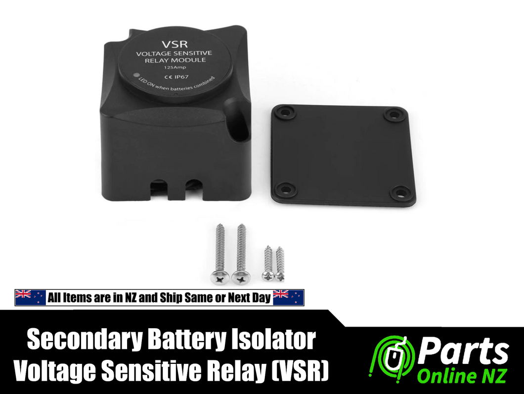 Battery Isolator for 12V 4WD Secondary Battery VSR Voltage Sensitive Relay
