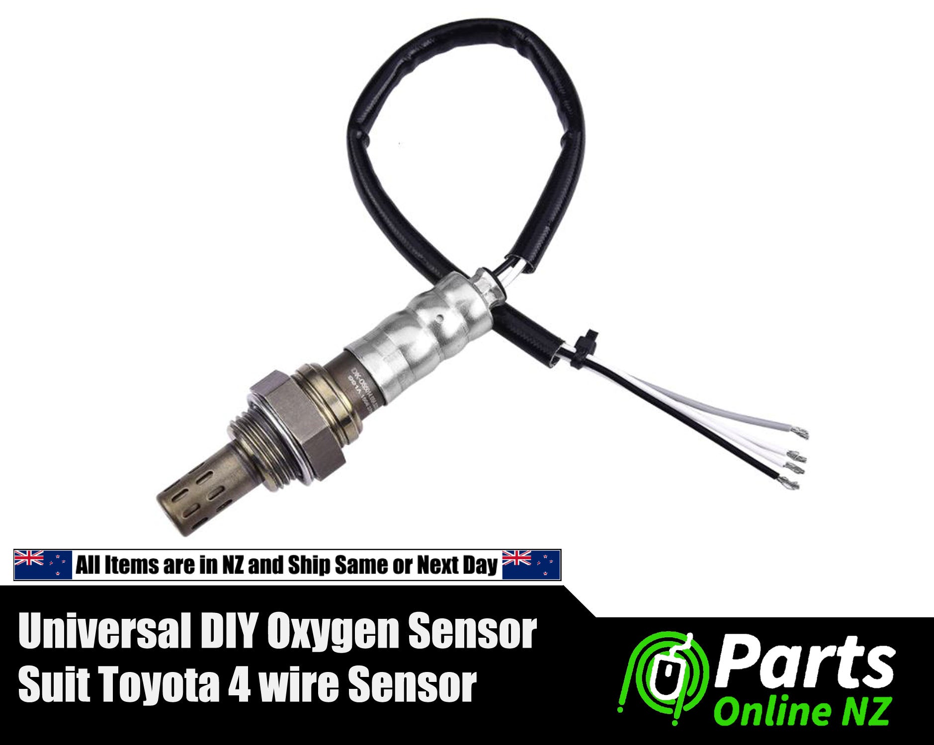 Oxygen O2 Sensor Universal DIY For most Toyota cars with a 4 wire sens ...