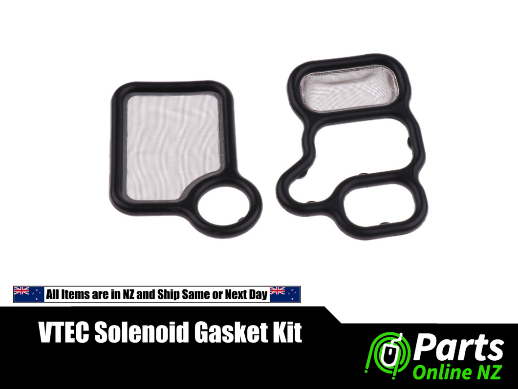 2 Pieces VTEC Solenoid Gasket Spool Valve 15815RAAA01 15815RAAA02